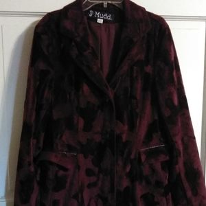 MUDD velvet coat